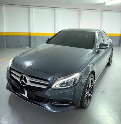 MERCEDES-BENZ C 180 1.6 CGI 16V TURBO GASOLINA 4P AUTOMÁTICO